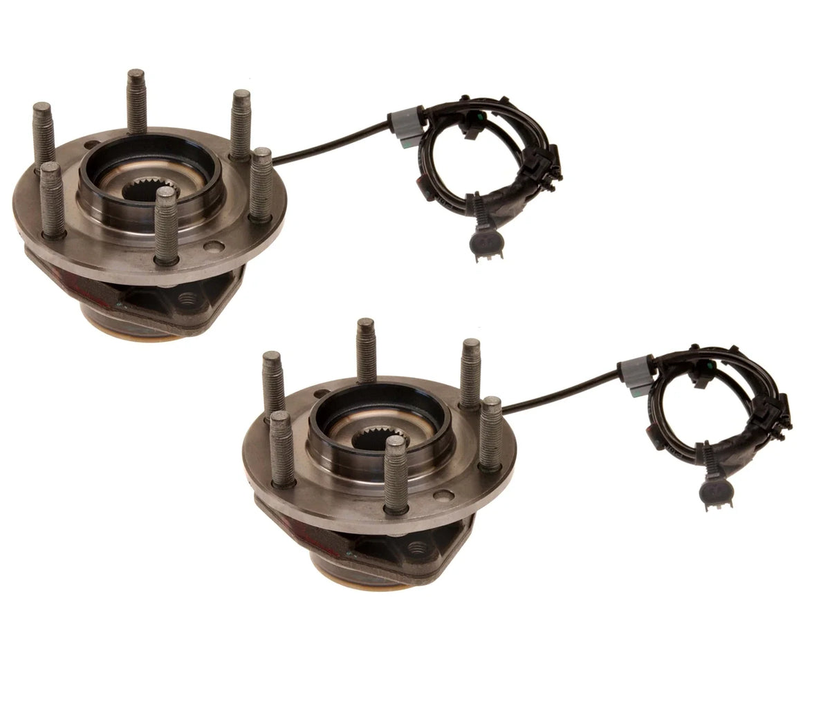 Set of 2 Wheel Bearing and Hub Assembly for Buick Chevy GMC Isuzu Saab