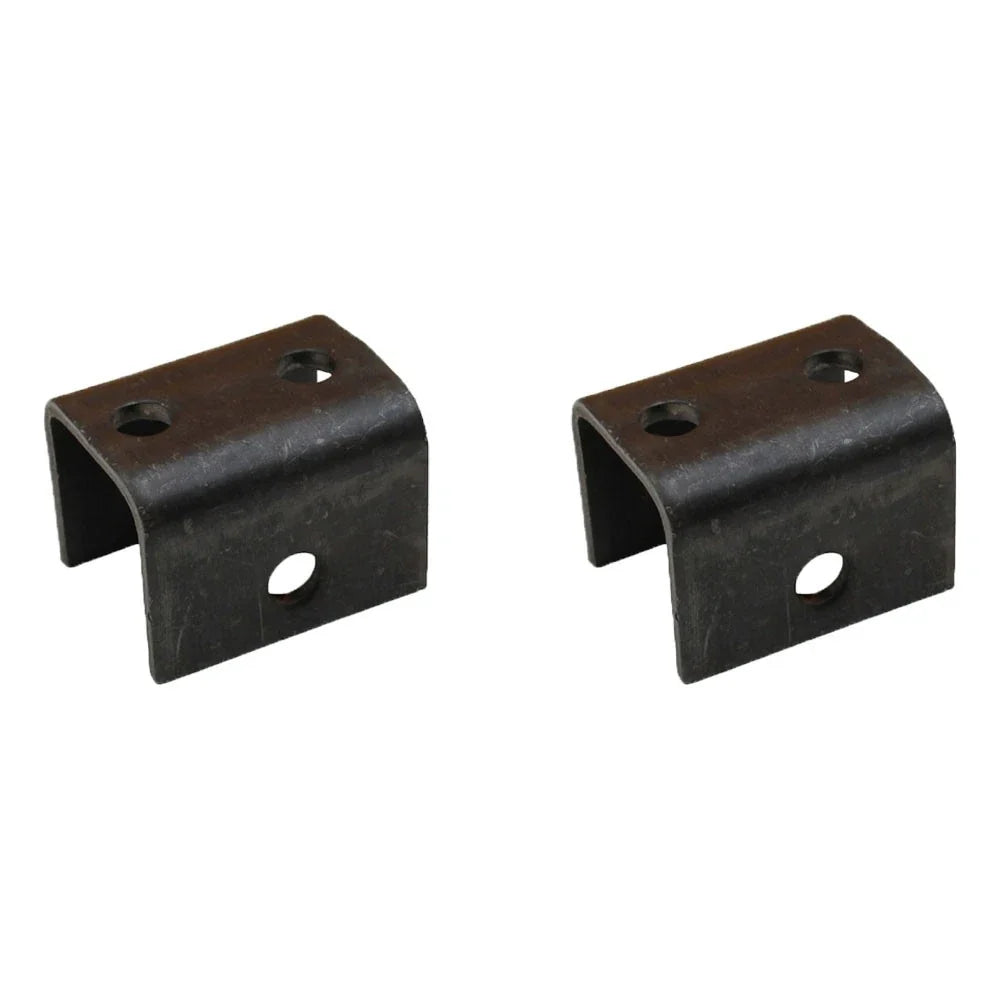 2X Bolt or Weld On Hangers for Dexter 115917 (1-3/4" Wide Double Eye Spring)