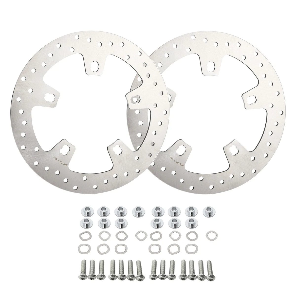 Front Brake Rotors Bolts for Harley Road Glide 2014-2024