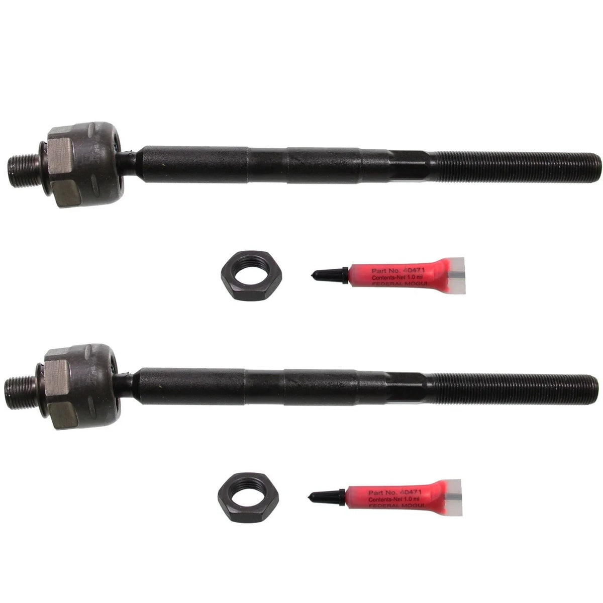 Set of 2 Inner Steering Tie Rod Ends Moog for Chevy Colorado GMC Canyon (2004–2012)
