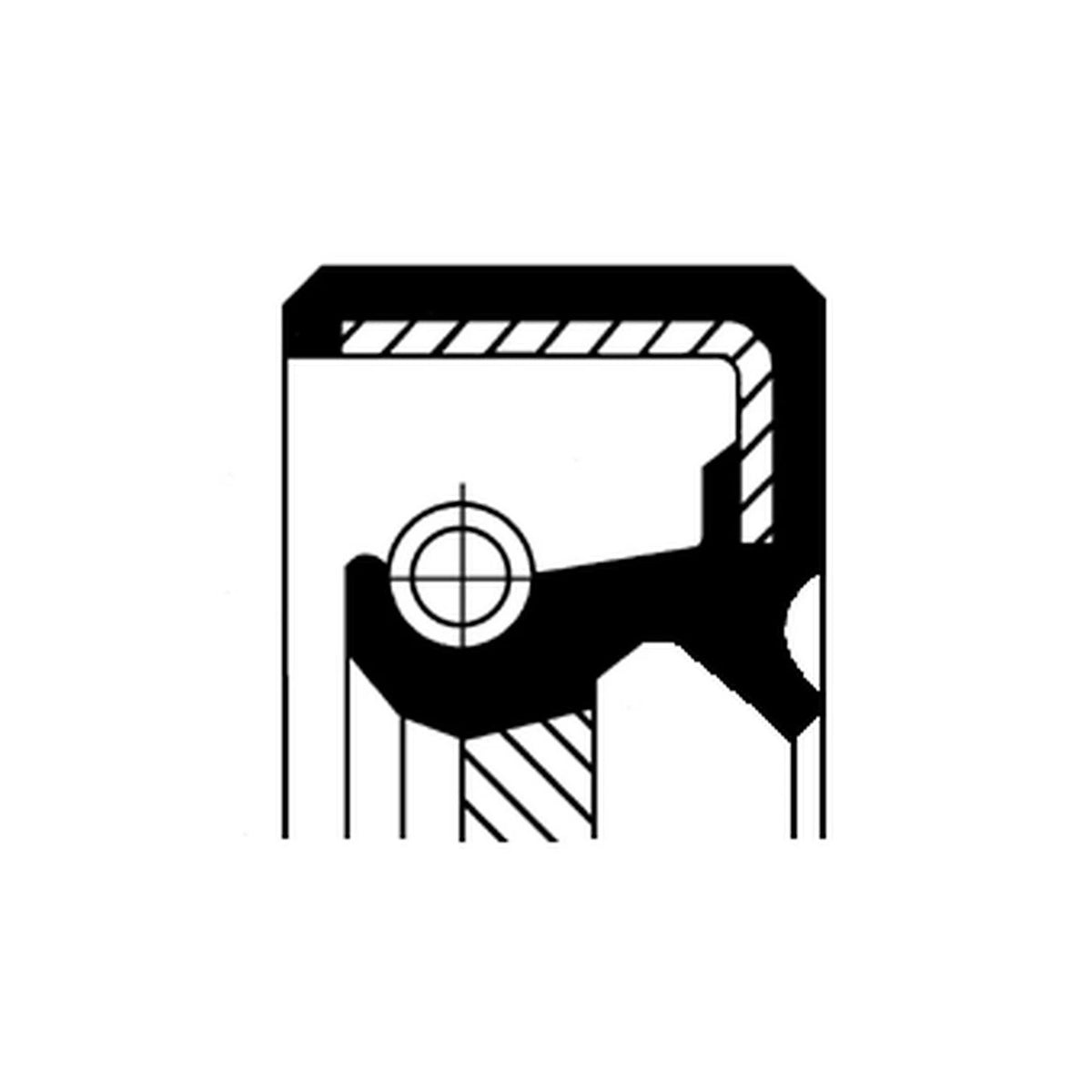 Corteco Axle Seal 82035293 2744160G10 for Suzuki SX4 Aerio Esteem (1996–2002)