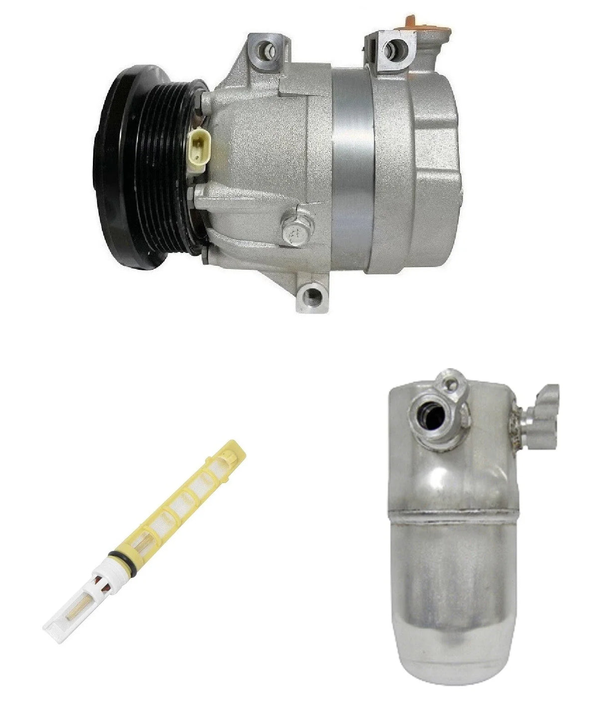 AC Compressor Kit Replacement for Oldsmobile Silhouette 3.4L (2000–2004)
