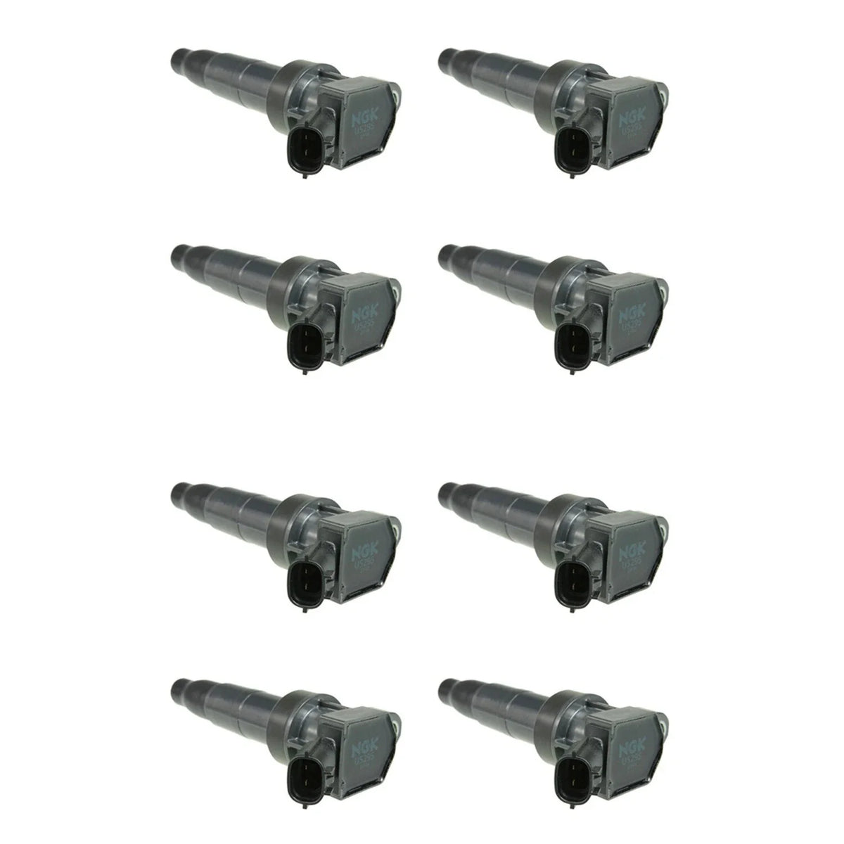 Set of 8 NGK COP Ignition Coils for Hyundai Equus Genesis Kia Borrego K900