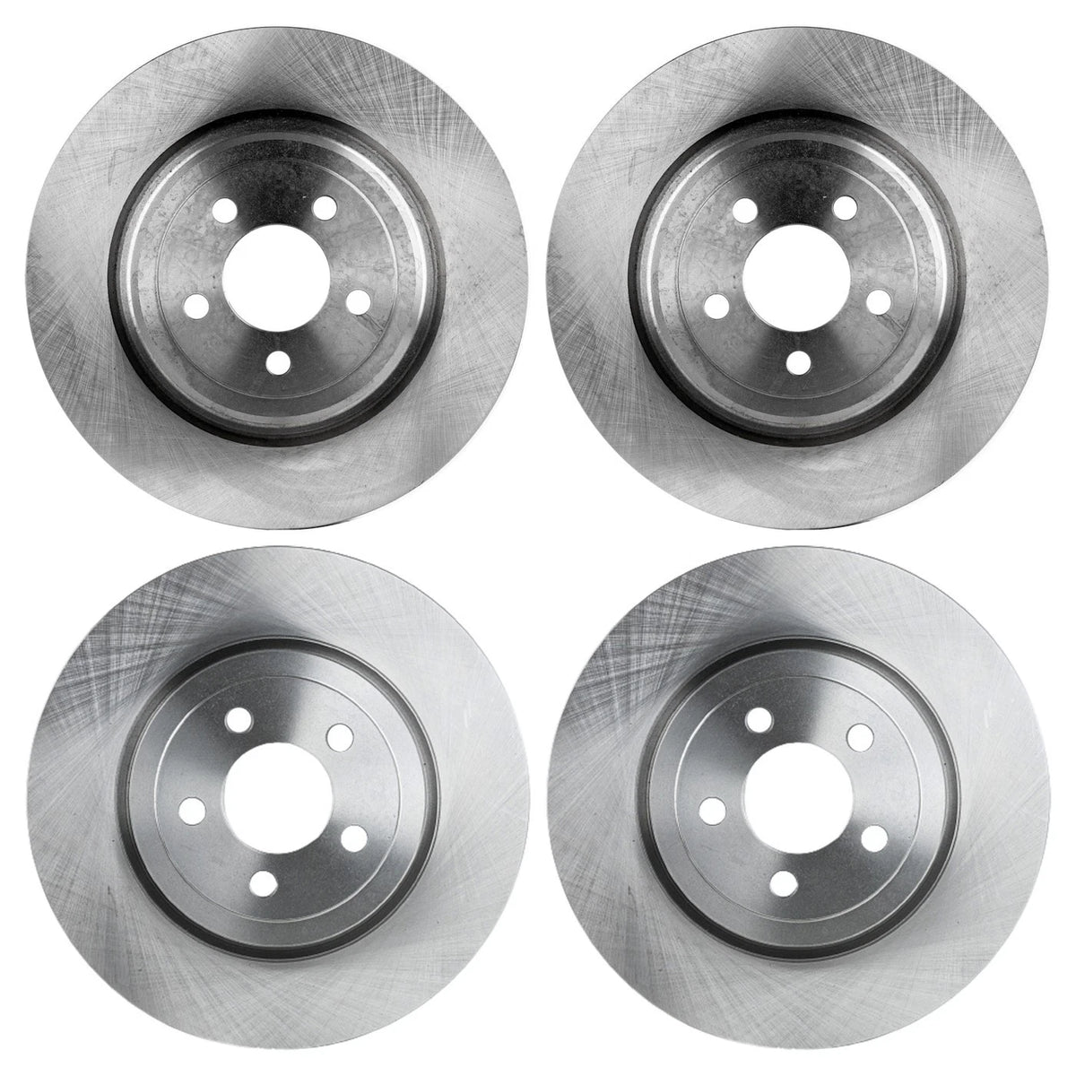 Front and Rear Brake Rotors for Dodge Charger (2006–2014) 345mm Disc
