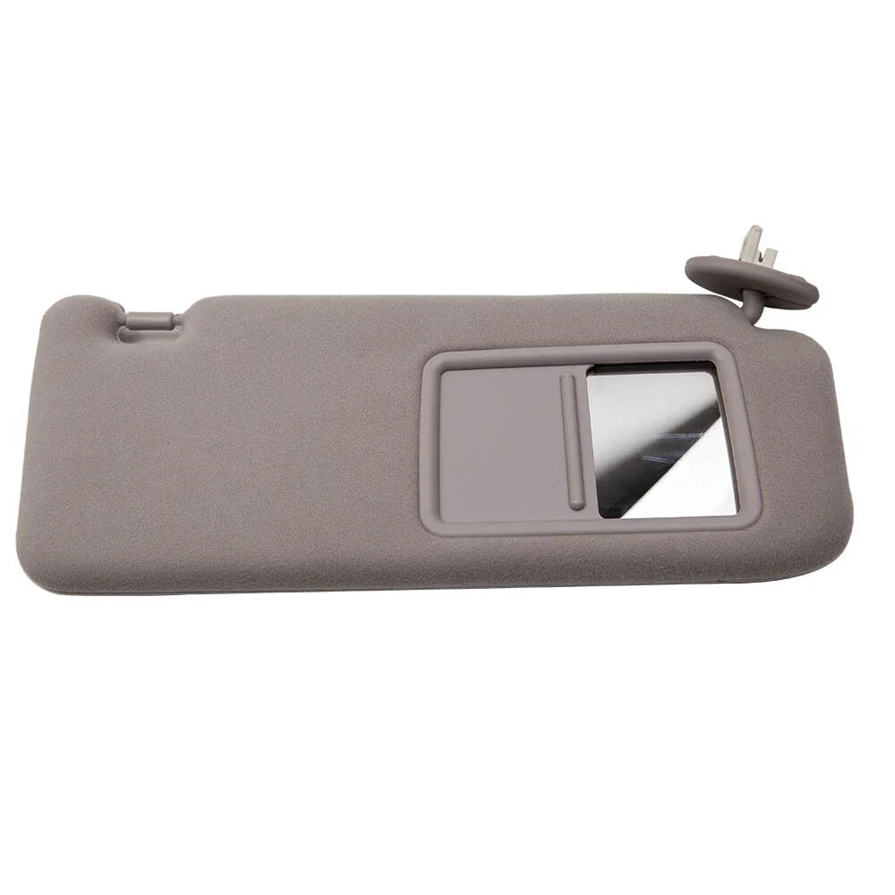 Passenger Side Sun Visor Grey for Toyota Venza 2009-2016 74317-60020-B1