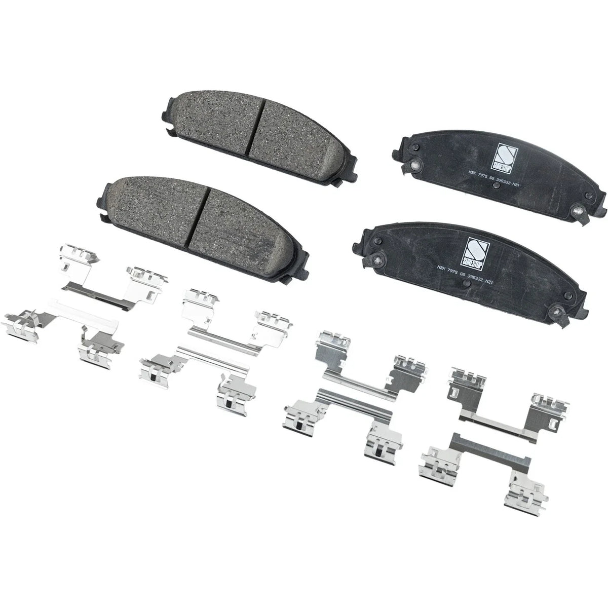 Front Brake Pad and Disc Set for Chrysler 300 (2014–2020)