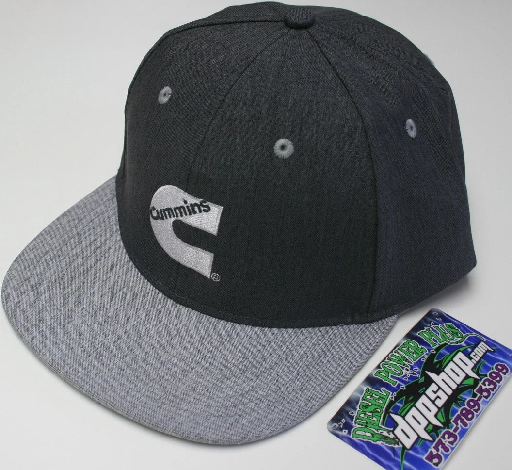 Winter Trucker Hat for Trucks - Cummins Flatbill Snapback Cap