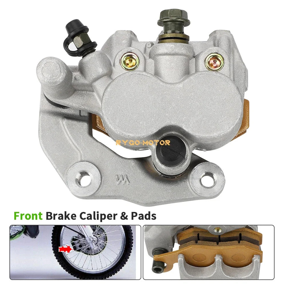 Front Brake Caliper for Kawasaki KX Series (KX125 KX250 KX500) 90-93