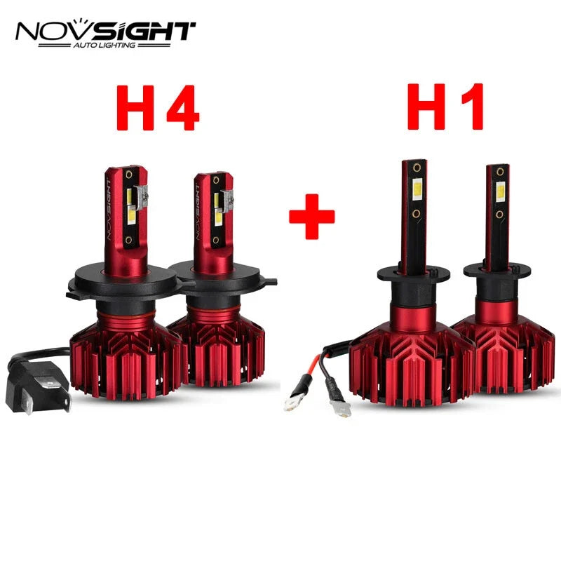 Hi/Low Beam LED Headlight Bulbs Combo Kit 9005 H11