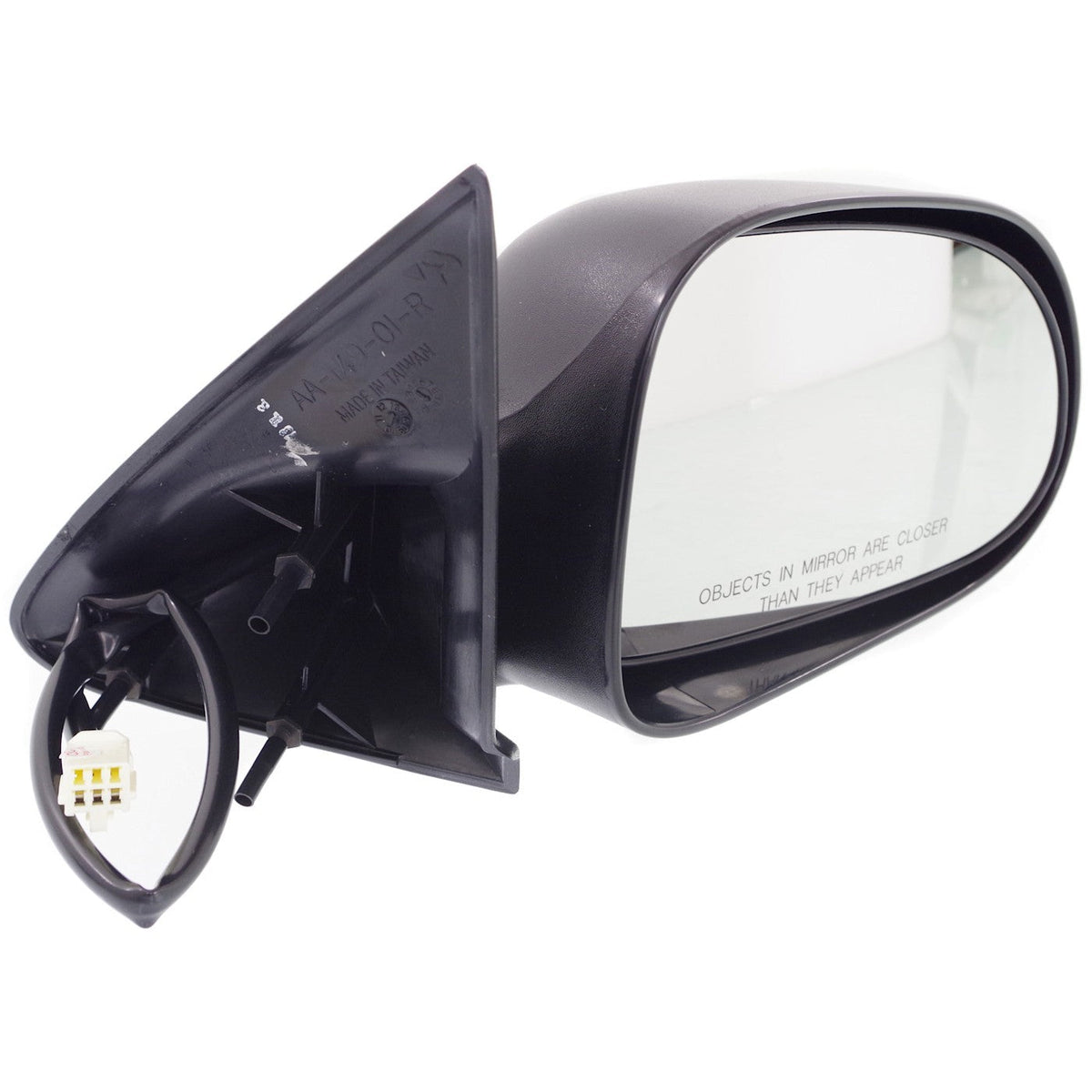 Power Mirror for Passenger Side Dodge Dakota 1997-2000 Textured Black