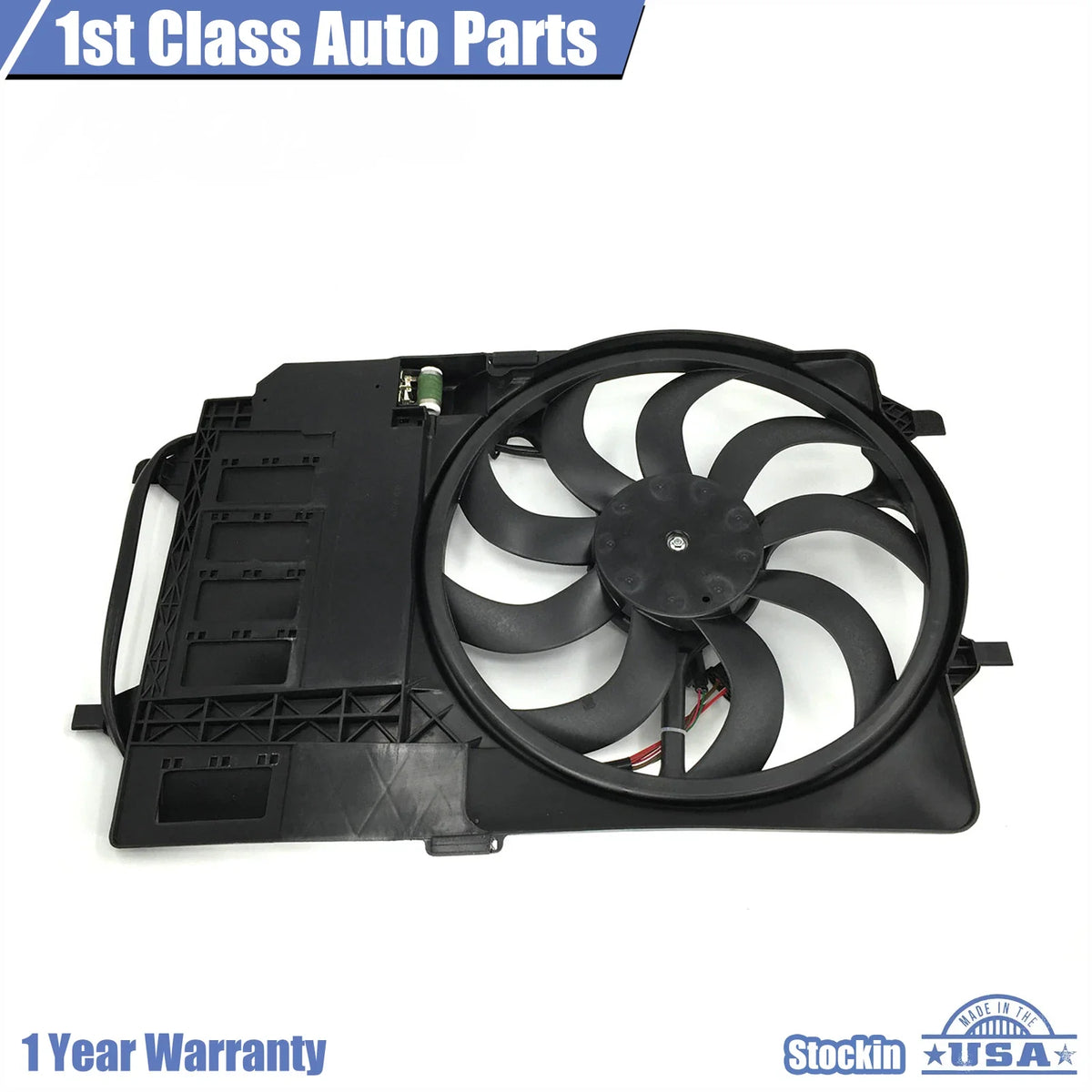 Radiator Cooling Fan & Motor Assembly for BMW Mini Cooper (2002–2003)