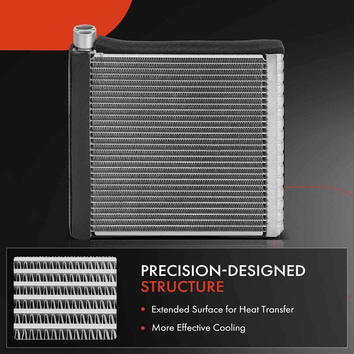 A/C Core Plate & Fin Evaporator for Nissan Armada (2017-2023)