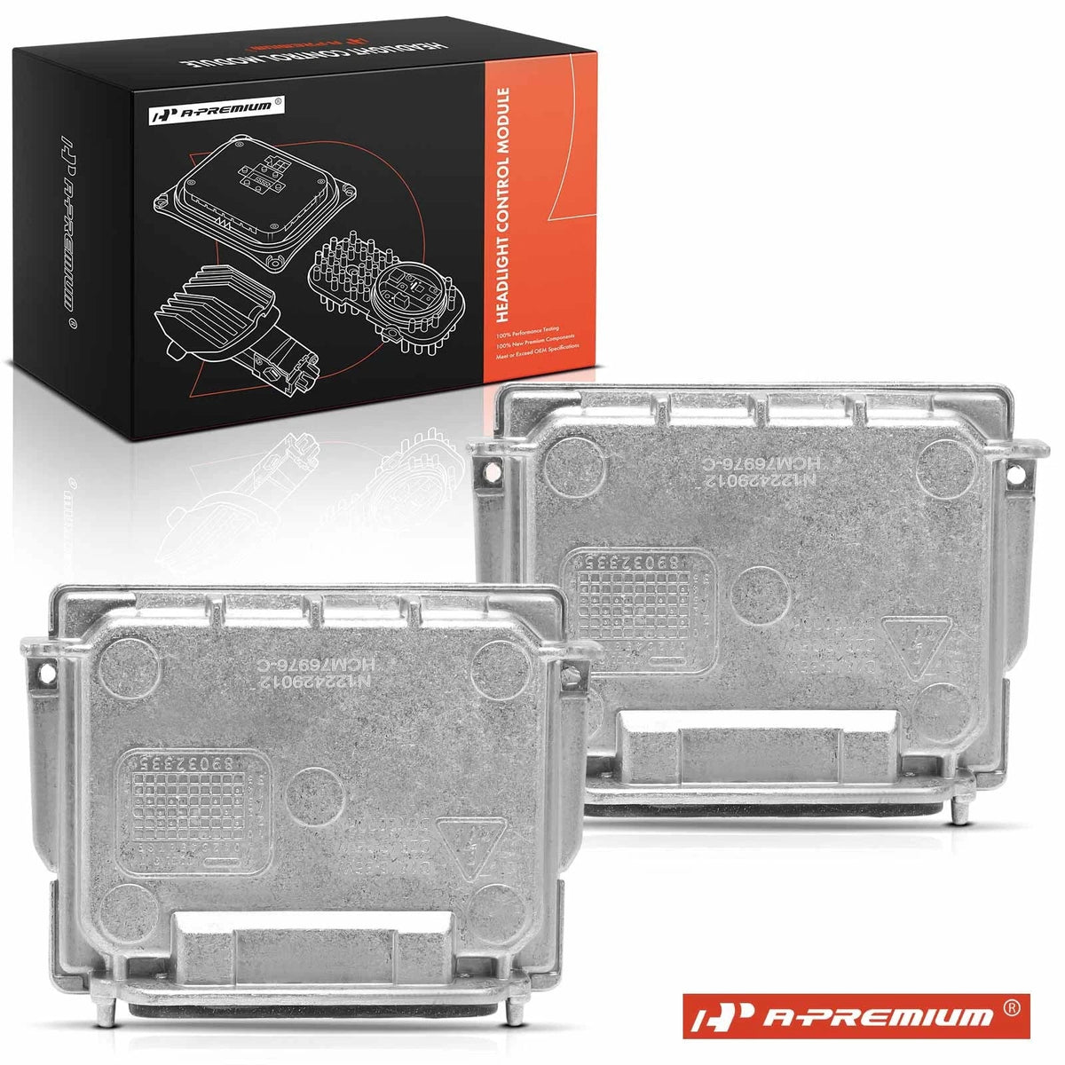 2X HID Headlight Ballast for VW Passat