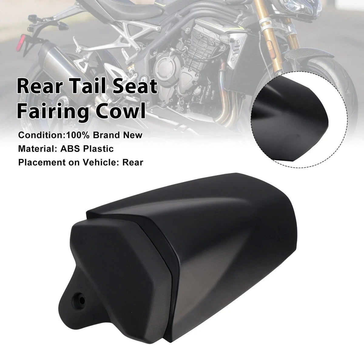 Rear Tail Fairing Cover for Triumph Speed Triple 1200 RS 2025-2026