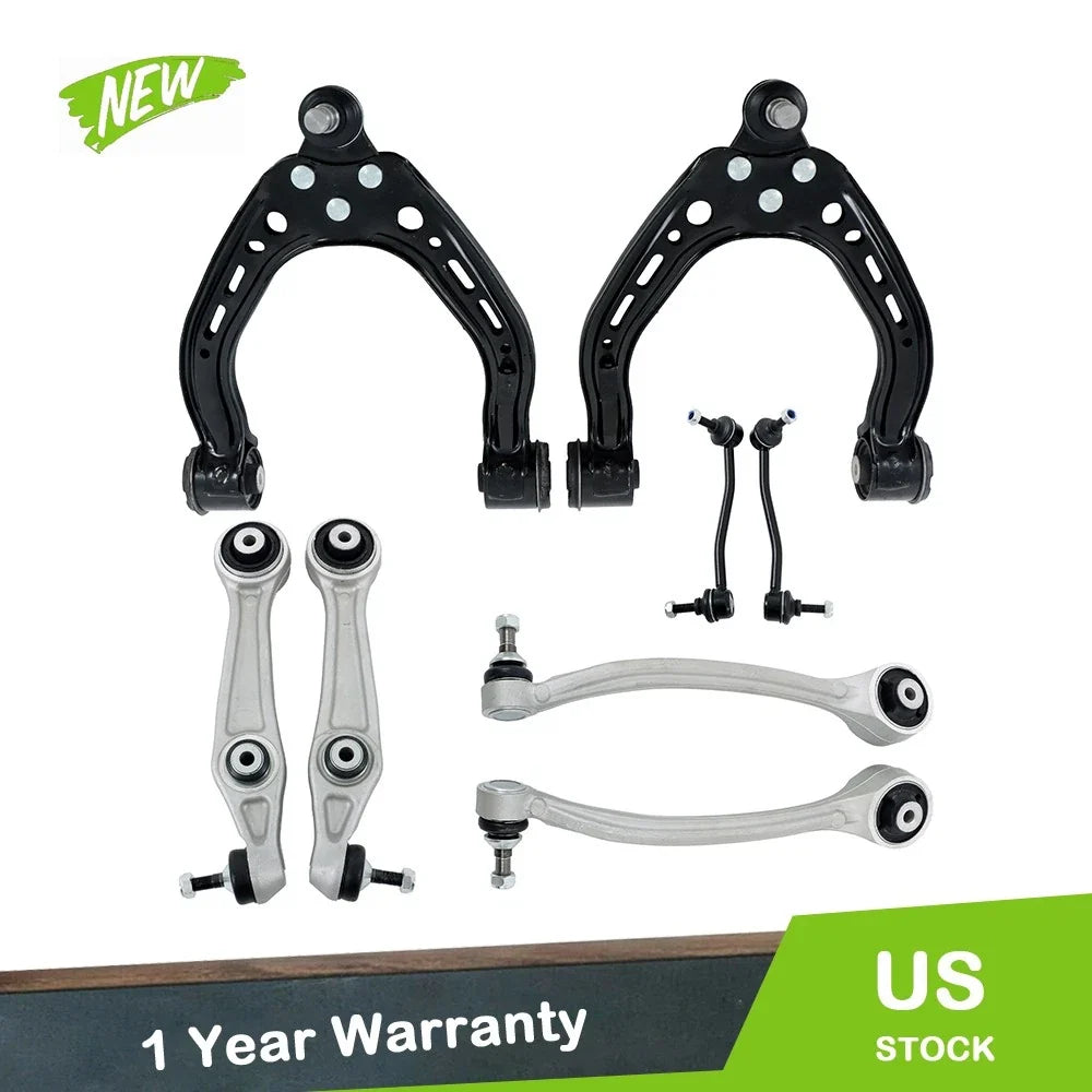 Front Upper Lower Control Arm Sway Bar Links for Tesla S (2012–2020)