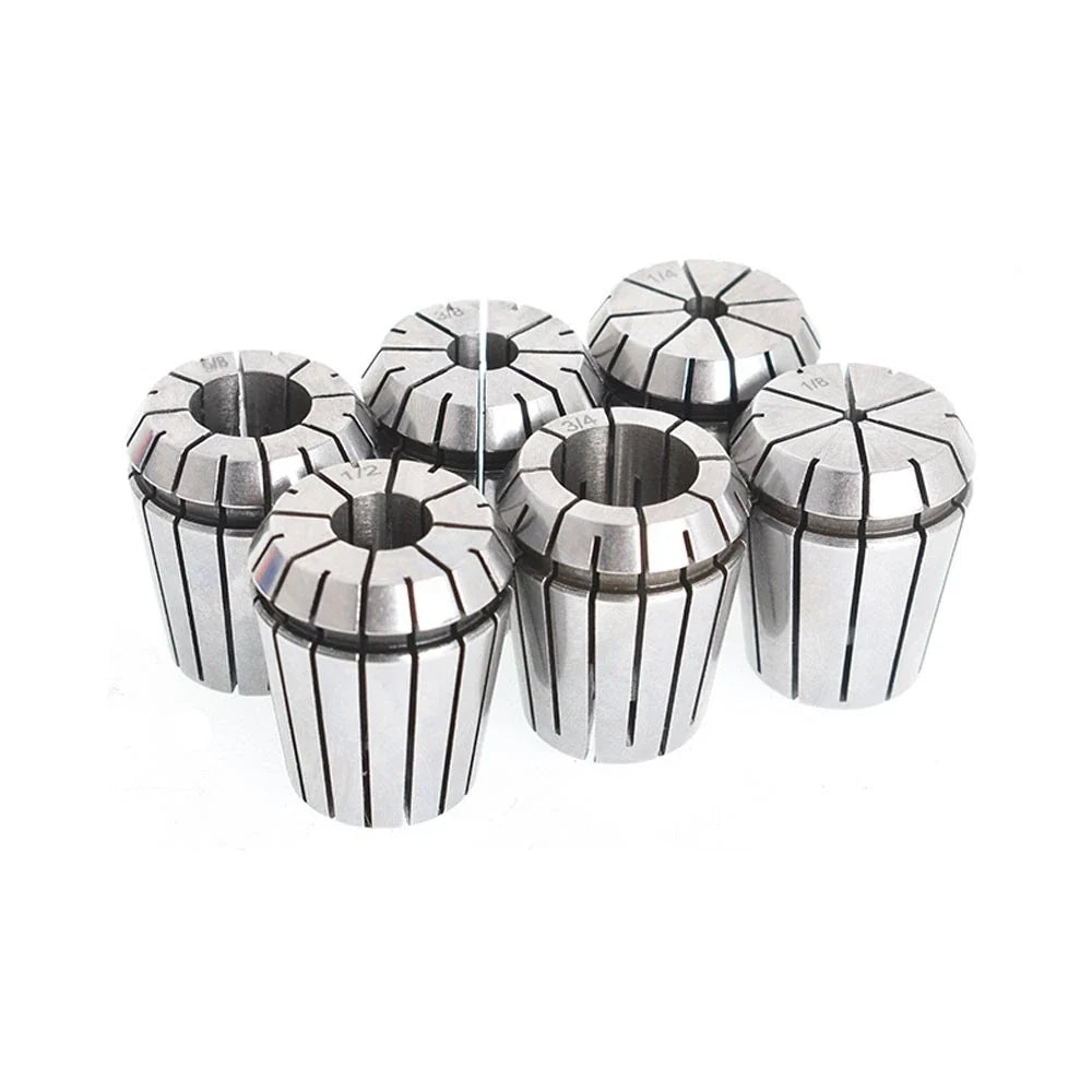 Set of 6 ER32 Spring Collets for CNC Milling Lathe Engraving Machine