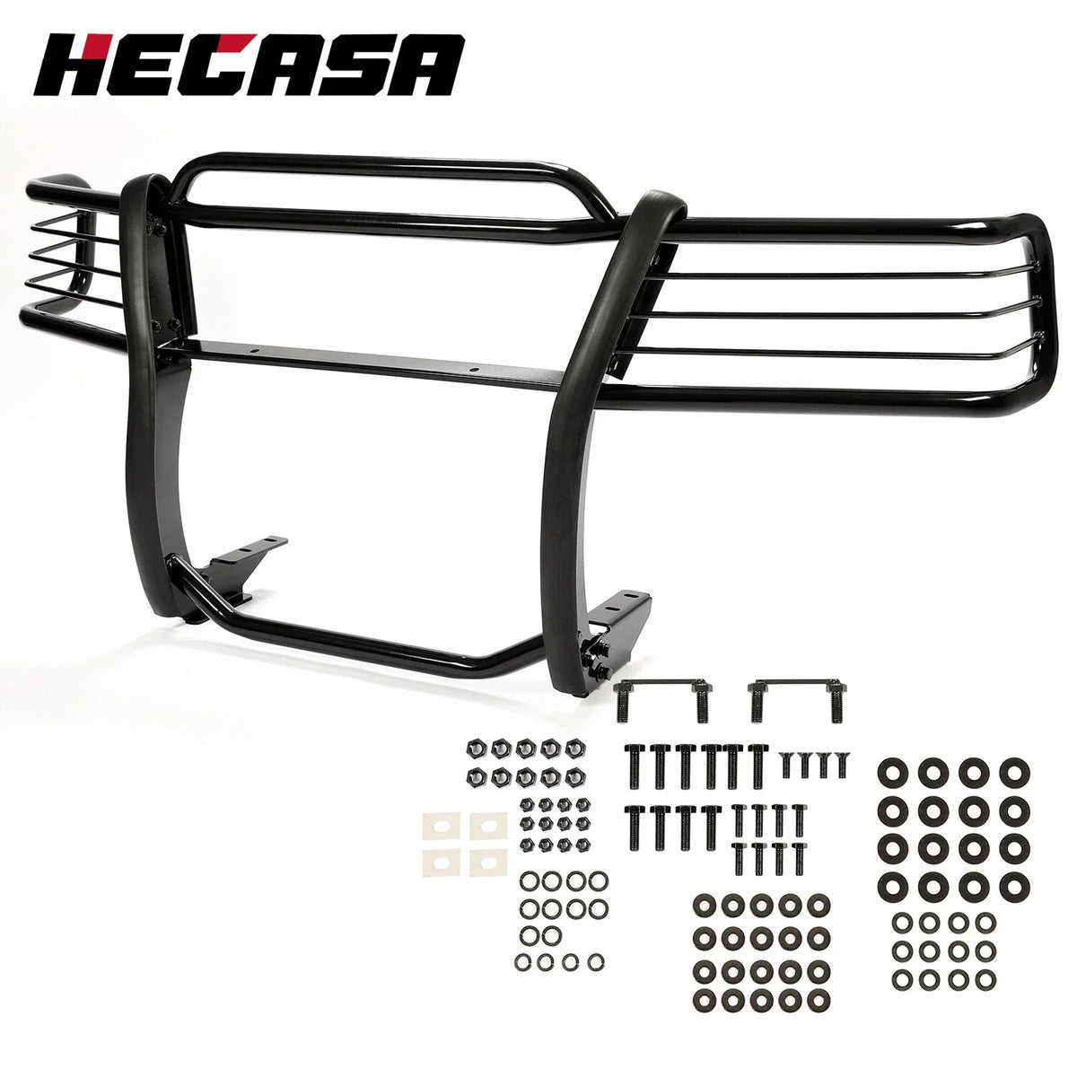 Brush Guard Grille Black Steel for 2002–2005 Ford Explorer