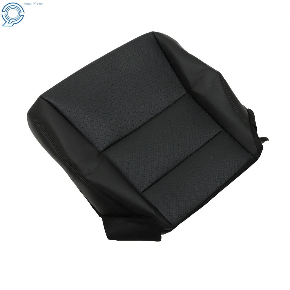 Driver Side Bottom Seat Cover for Honda Accord (2013–2017) Leather Black