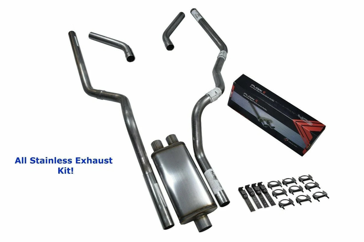 Dual Exhaust Kit for Ford F-150 (2004–2014) Corner Exit