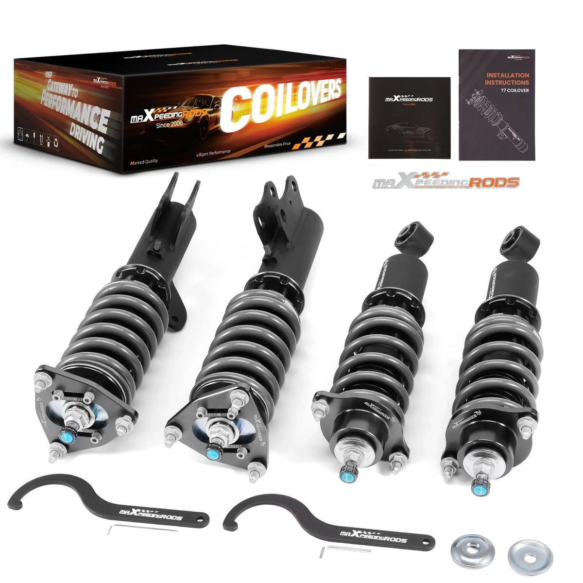 24 Way Adjustable Coilovers for Mitsubishi Lancer (2008–2017)