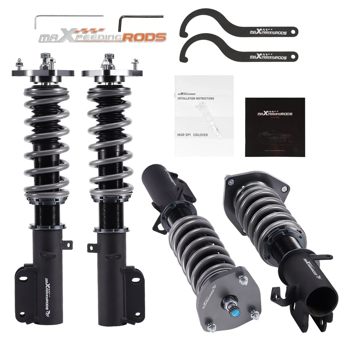 24 Adjustable Damper Coilovers for Toyota Corolla (1988-1999)