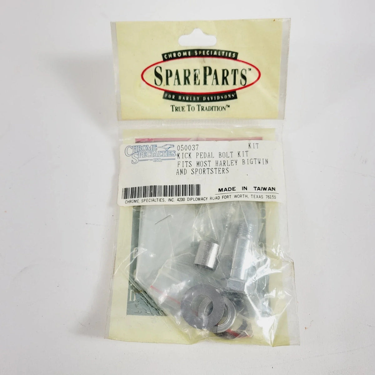 Bolt Kit for Kick Pedal on Harley Davidson Big Twin Sportsters 2000-2023