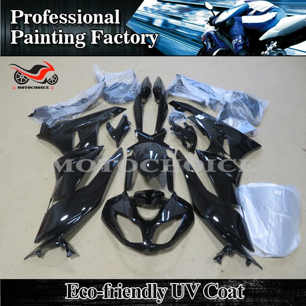 Glossy Black Fairing Kit for Kawasaki Ninja ZX6R (2009–2012)