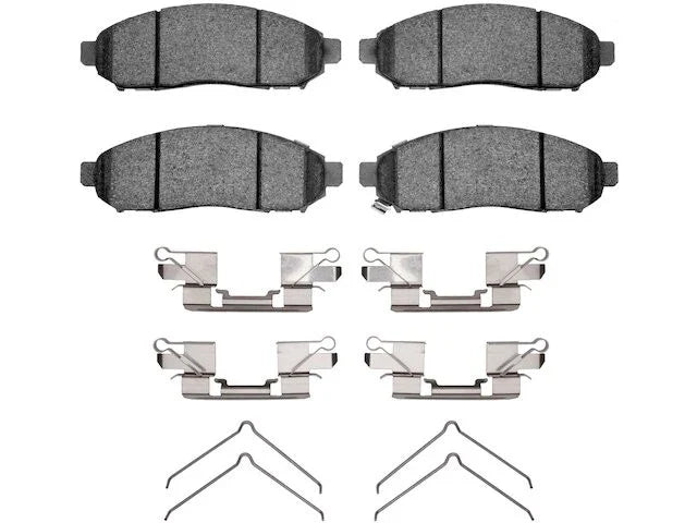 Front Brake Pad Set for Suzuki Equator (2009–2012) QX672FR