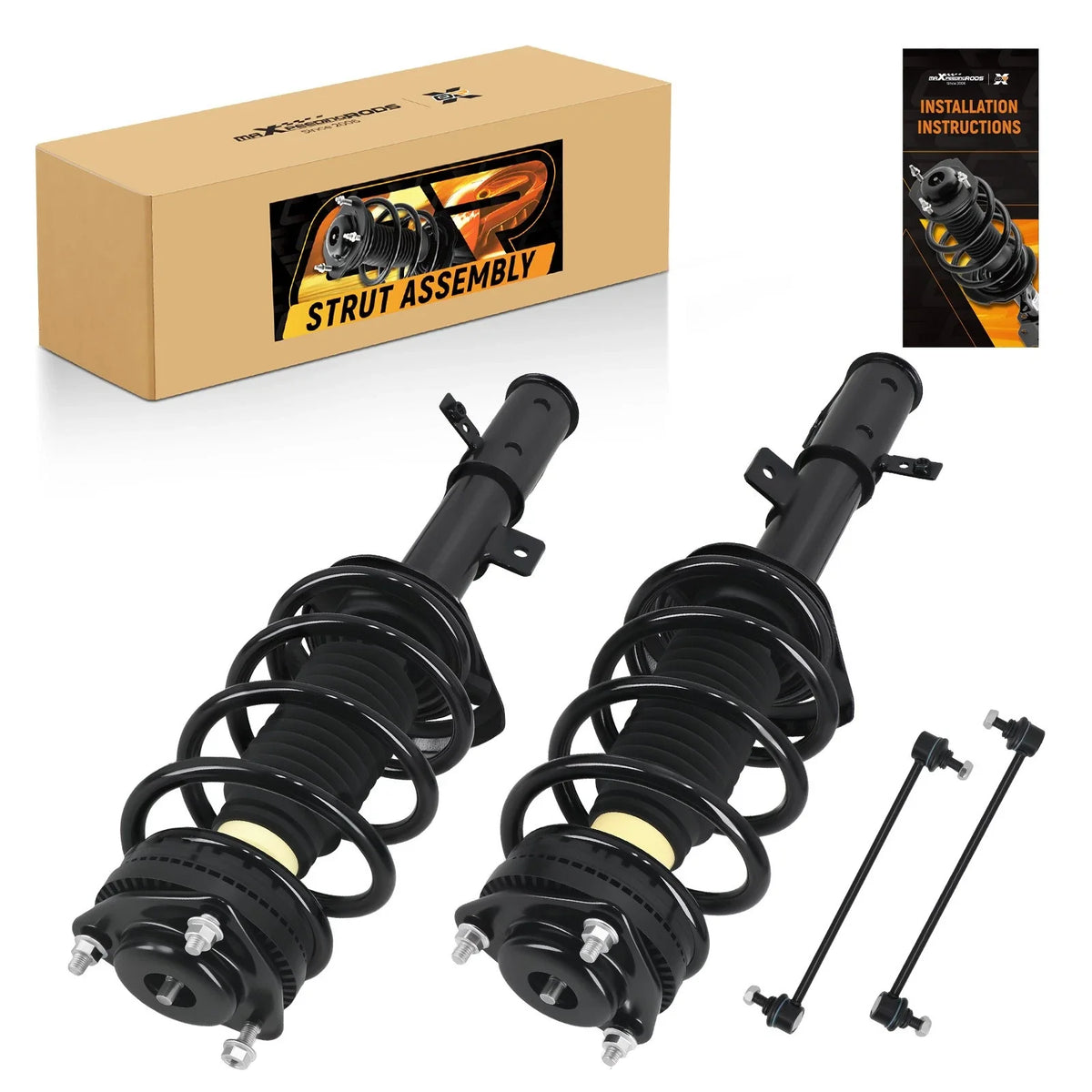 4X Sway Bar End Link & Front Strut Assembly for Chrysler Sebring (2007-2010)