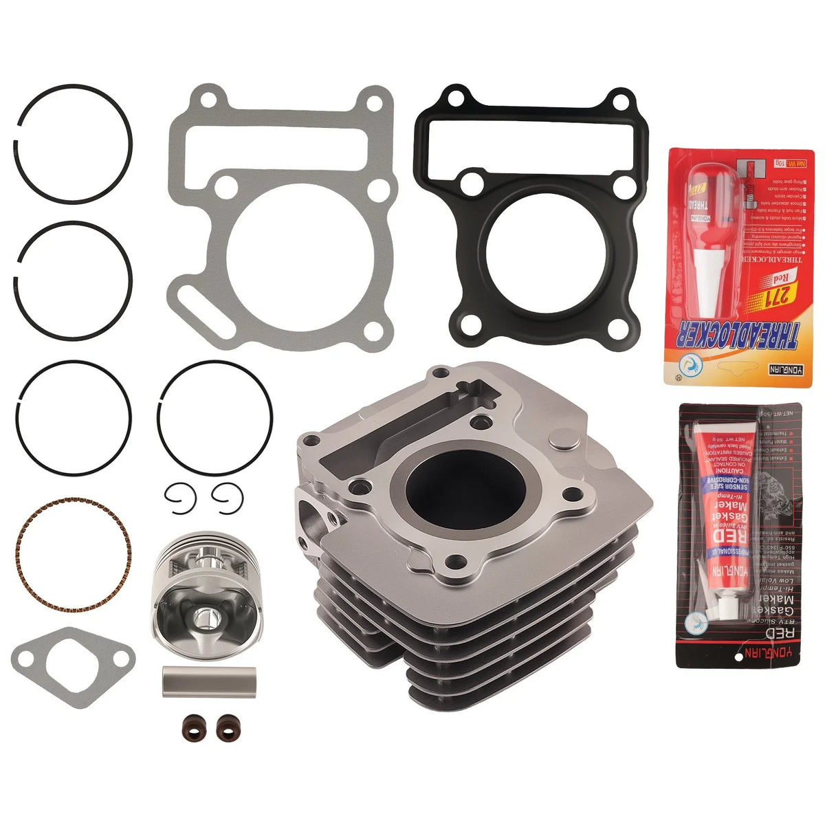 51mm Bore Cylinder Kit for Yamaha TTR110E Crypton T110 (2008–2025) 5TN-E1310-01