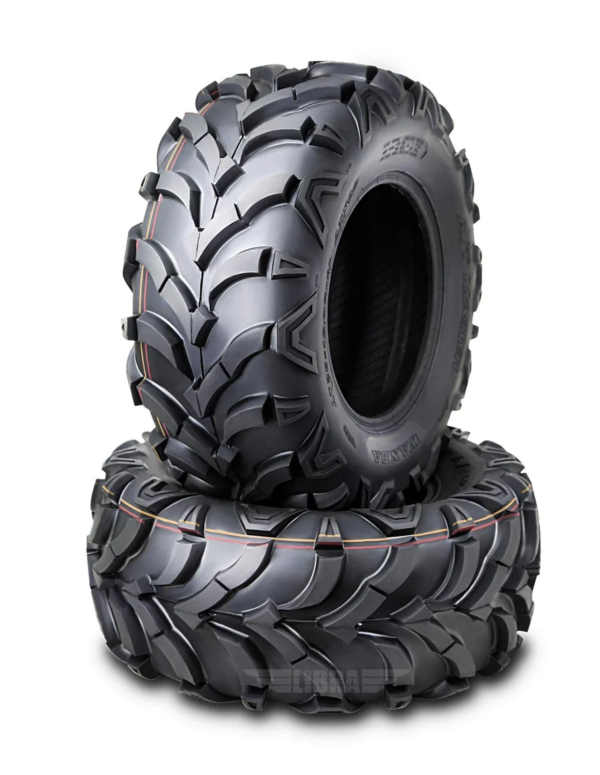 2X WANDA 8PR UTV ATV Tires 27x11x14 for Bennche Warrior 800 (2017–2019)