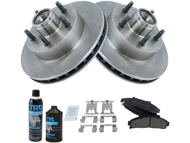 Front Brake Pad and Rotor Kit for Mazda B4000 RWD (1995–1997) XV315SR