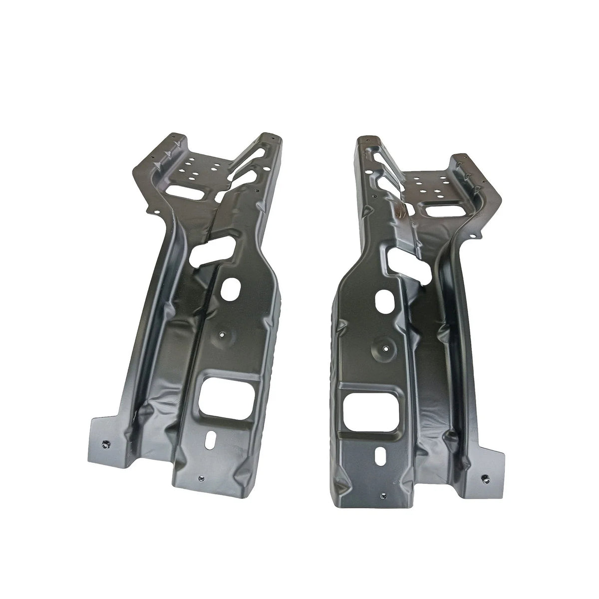 2X Front Bumper Impact Brackets for Chevy Silverado 2500 HD 3500 HD (2011–2014)