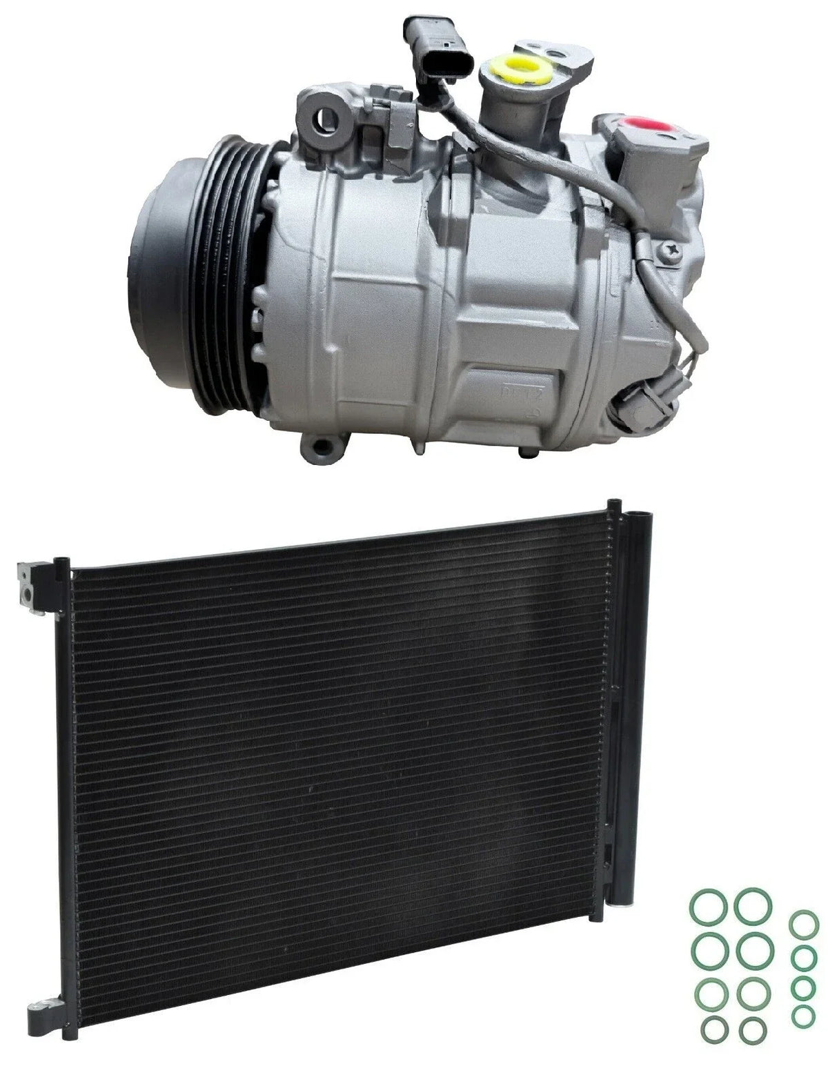 AC Compressor Kit With Condenser for Mercedes GLC63 AMG 4.0L (2019–2020)
