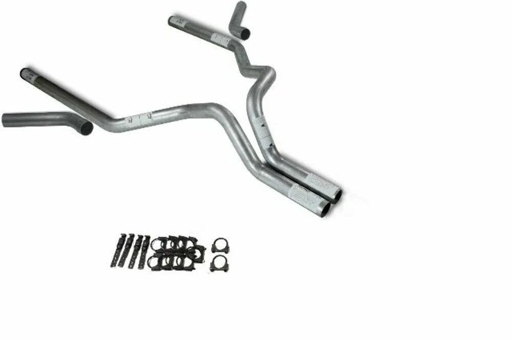 3" Dual Exhaust Kit for Dodge Ram 1500 (2019–2025) No Muffler Corner Exit