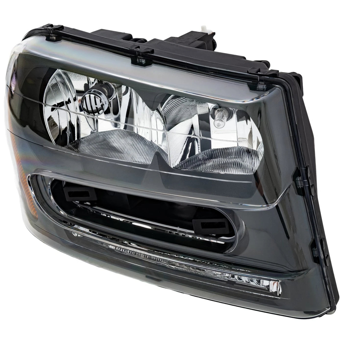 Halogen Headlight for Chevrolet Trailblazer (2002–2009) Left Side with Bulb