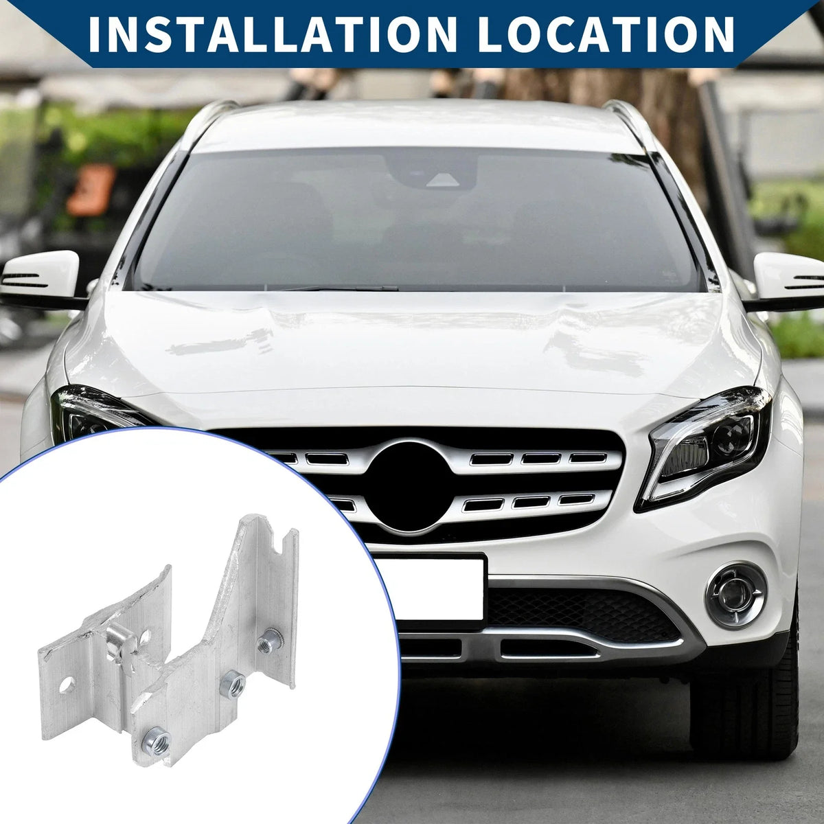 Front Left Bumper Retainer Bracket No.51647245795 for BMW 1 Series (2011–2023)