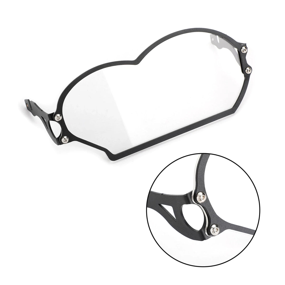 Transparent Headlight Guard Protector for BMW R 1200 GS/ADV (2004-2012)