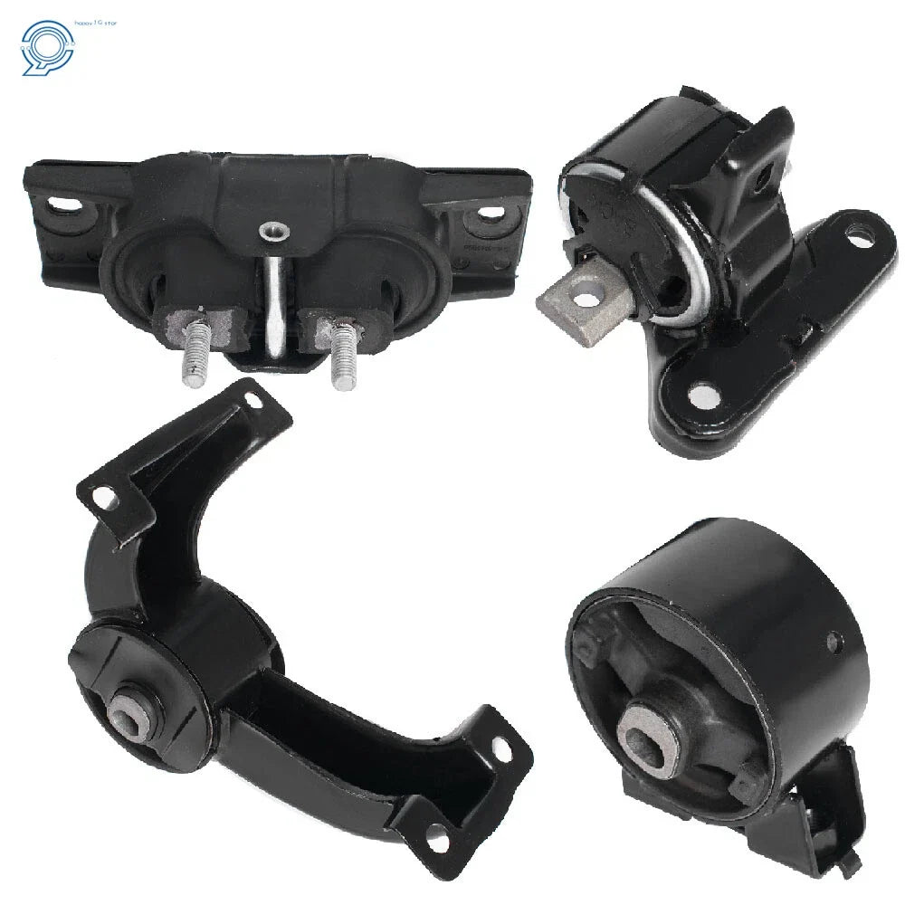 Set of 4 Engine Motor & Transmission Mounts for Dodge Journey (2009–2010)
