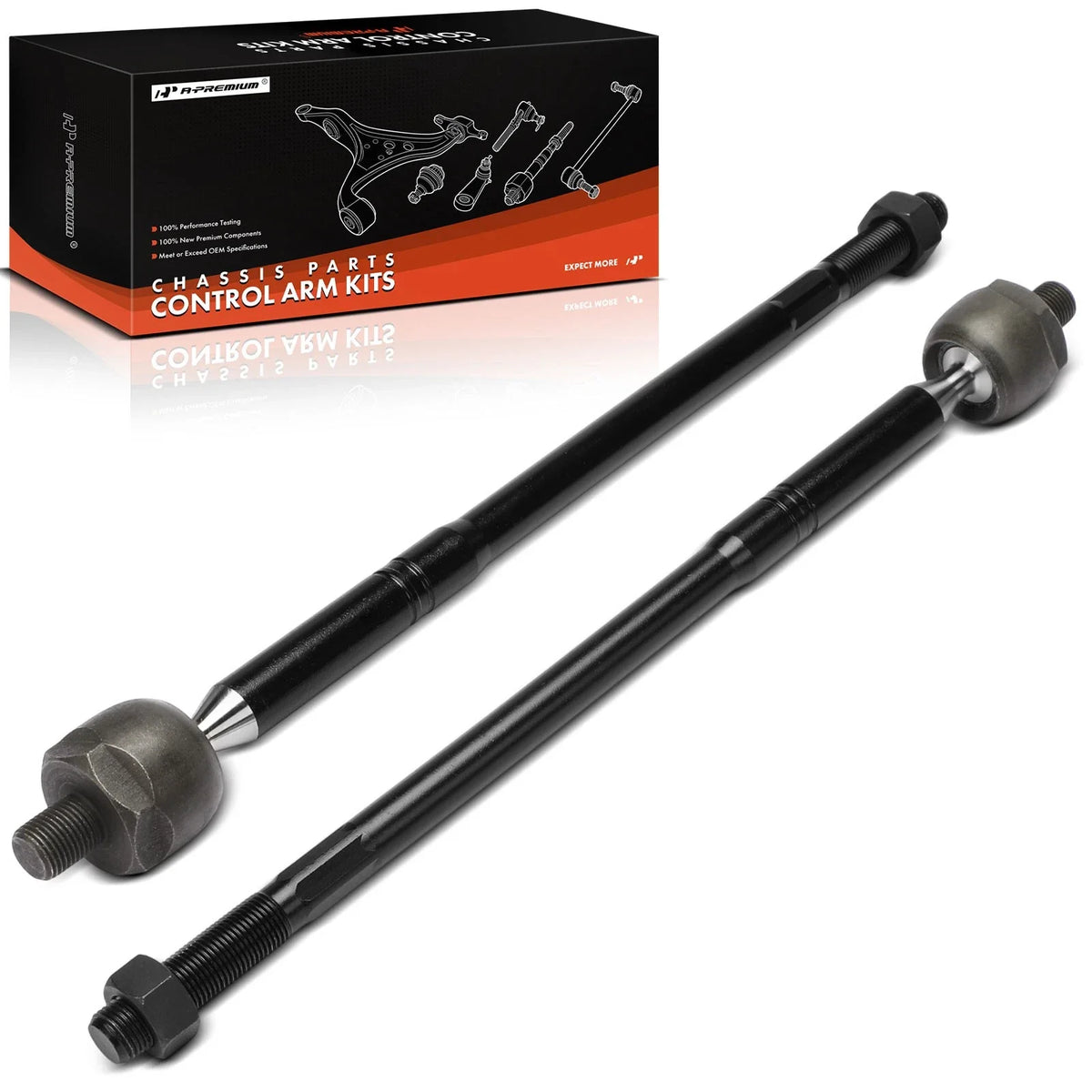2X Tie Rod End Front Inner for Ford Transit-150 Transit-350 (2015–2021)