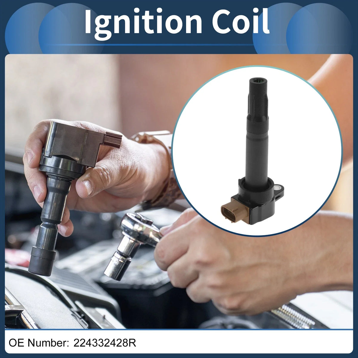 Ignition Coil Pack No. 224332428R for Ford Expedition (2005–2008)