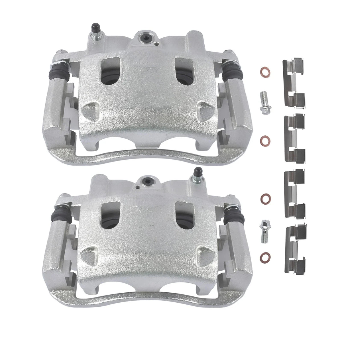 Set of 2 Front Brake Calipers for Infiniti QX56 Nissan Pathfinder Titan