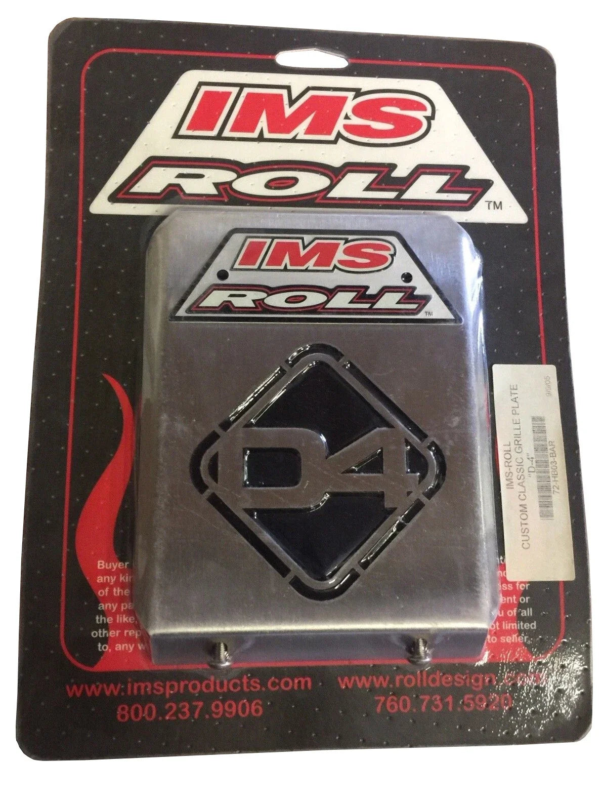 Front Bumper Grille Plate for IMS Roll Design ATV Quad (D4)