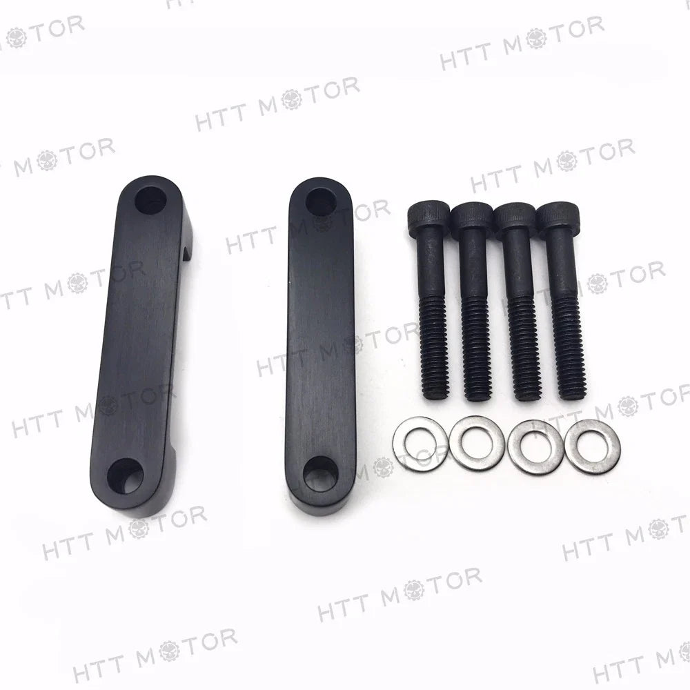 Black Spacer Bracket for Front Fender on Harley FLHT FLHR FLTR (1996-2013)