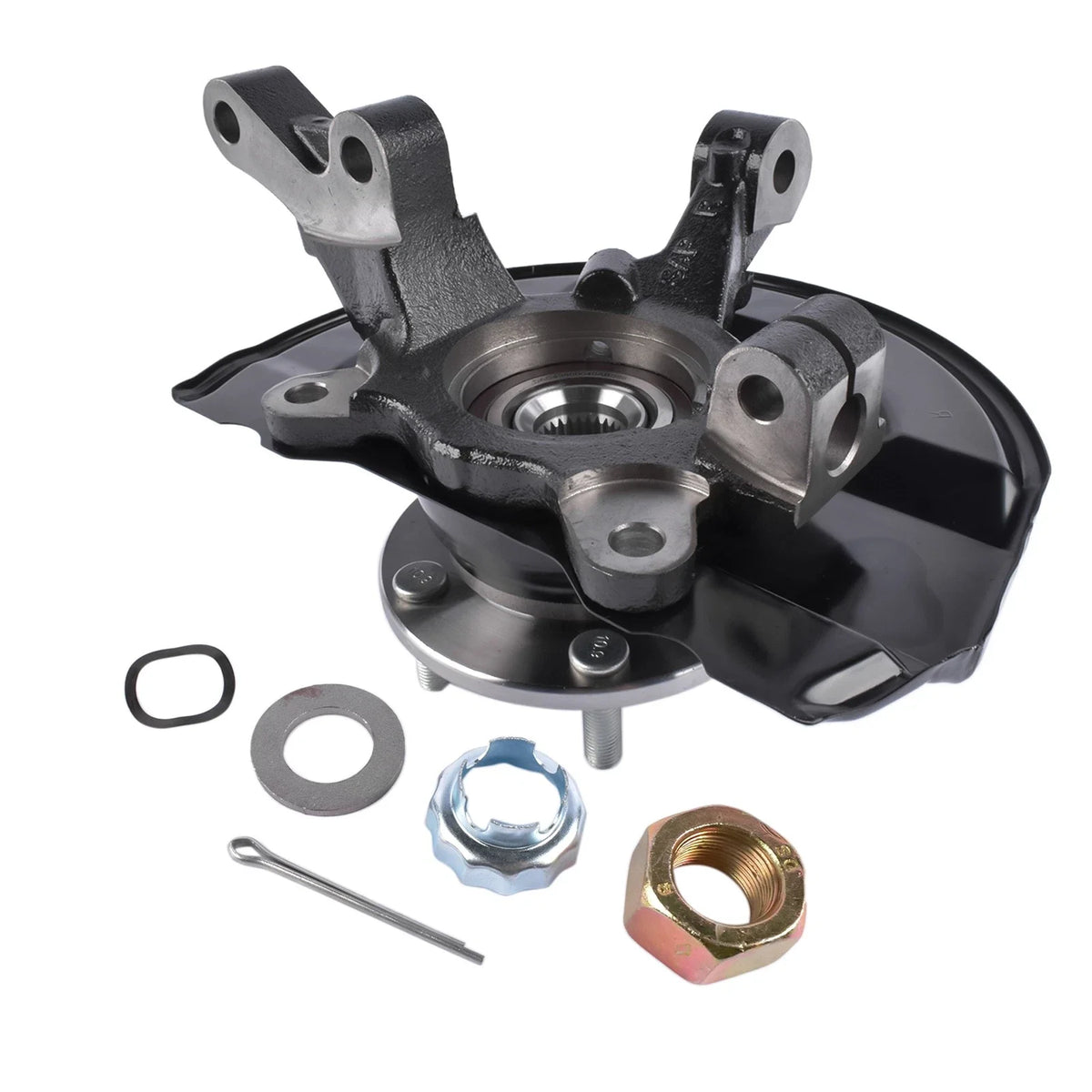 Front Right Steering Knuckle and Wheel Hub Bearing for Jeep Patriot Compass (2007–2017)