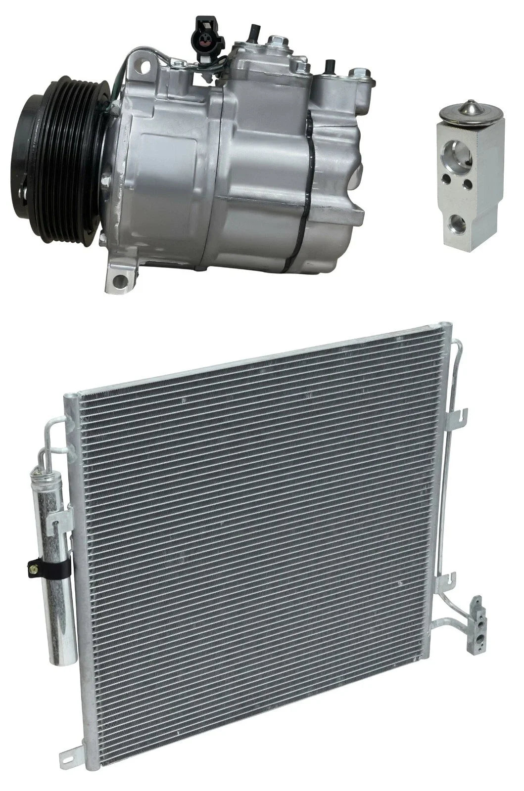 AC Compressor Kit With Condenser for Range Rover Sport 4.4L (2006–2013)