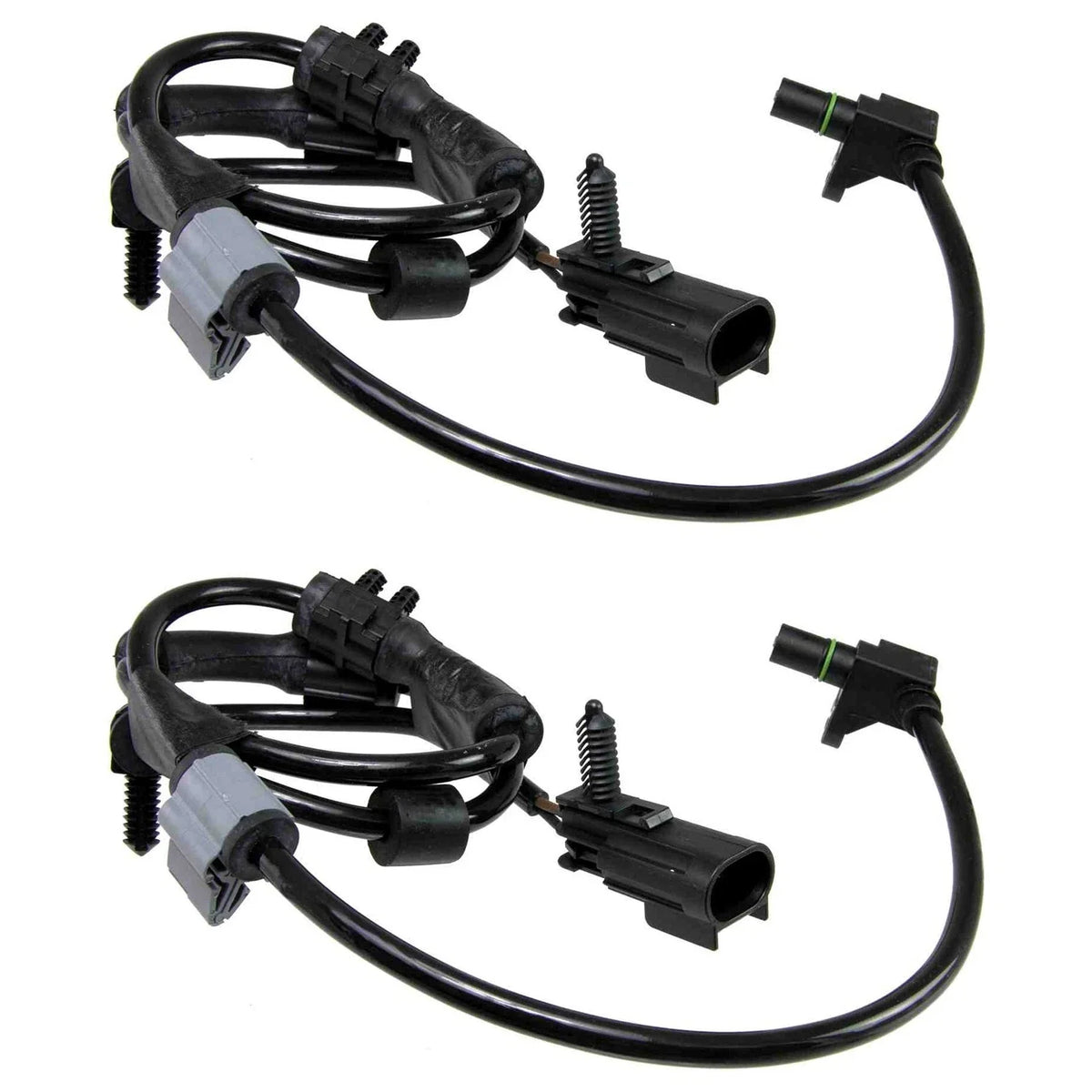 Set of 2 Front ABS Wheel Speed Sensors for Bravada Envoy Ranier Traverse (2002–2009)