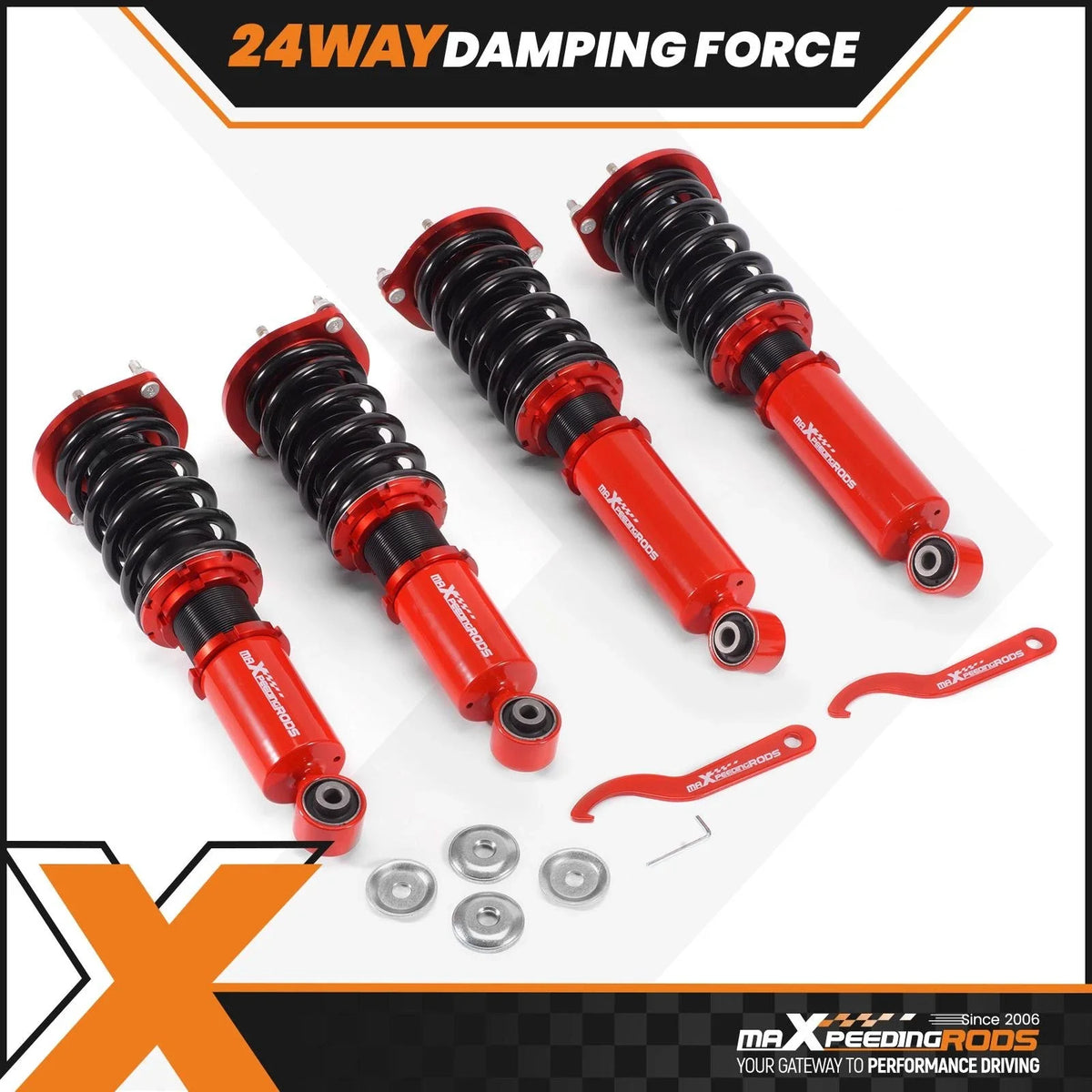 Adjustable Coilovers for Mazda Miata MX5 (1990-2005)