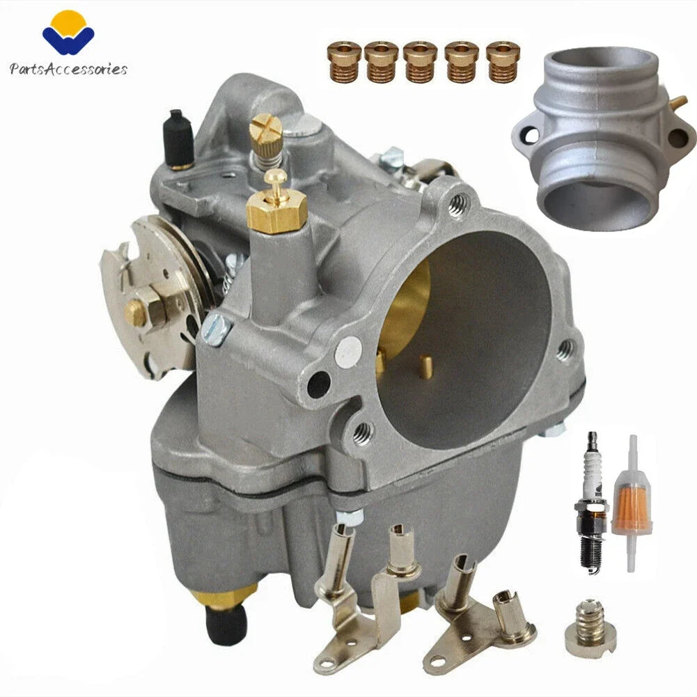Carburetor with Intake Manifold for Big Twin S&S Cycle Super E