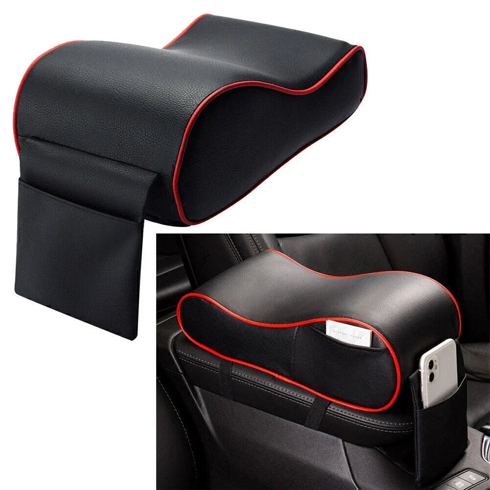Memory Foam Console Armrest Cushion Pad - Black for Car SUV